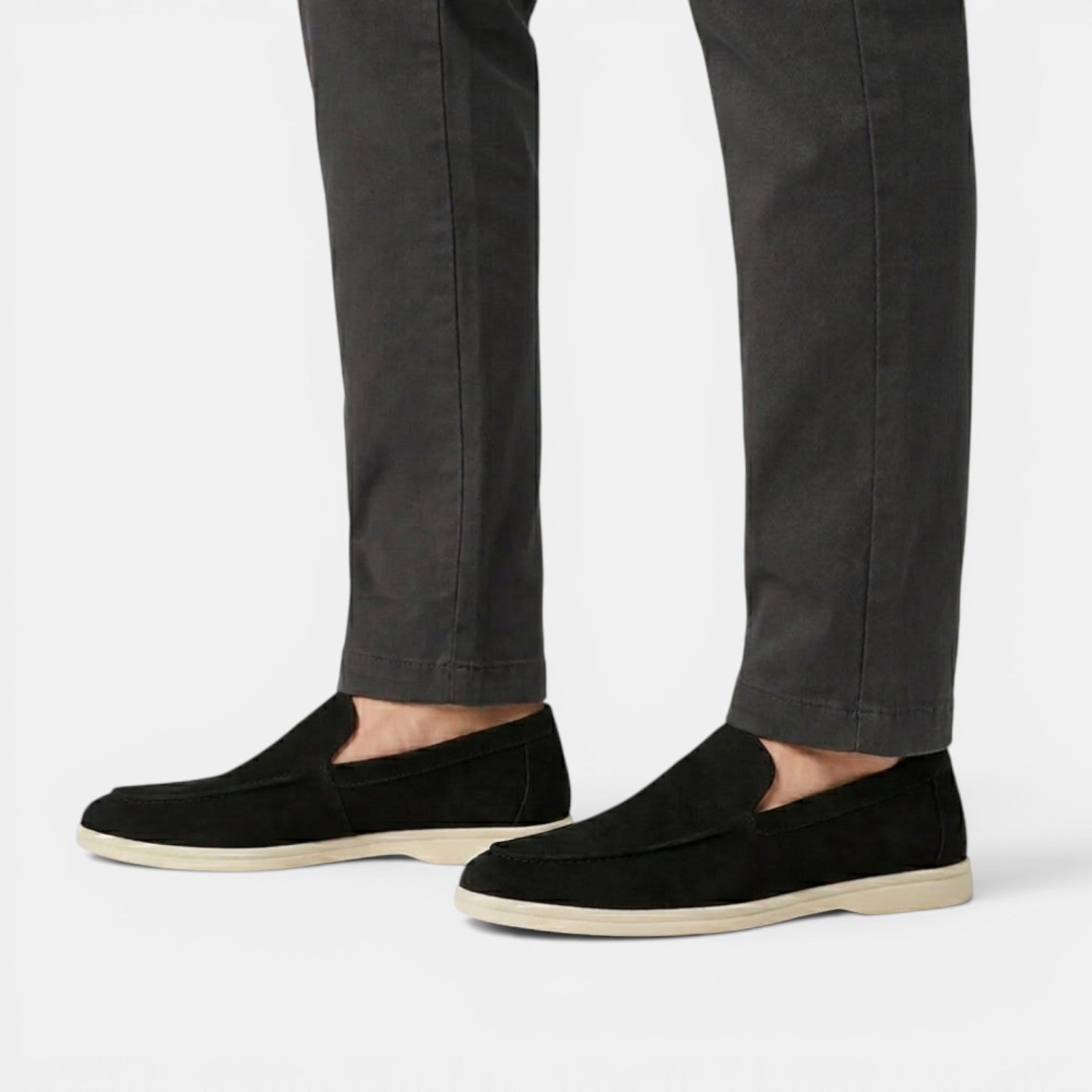 Ellmont London | Men's Slip-On Suede Loafers for Casual and Smart Outfits