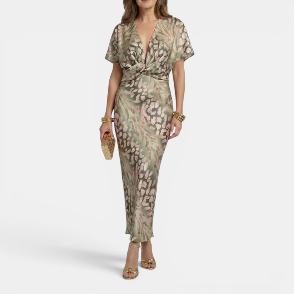 Ellmont London | Midi Dress Flattering Defined Waist Occasion Wear