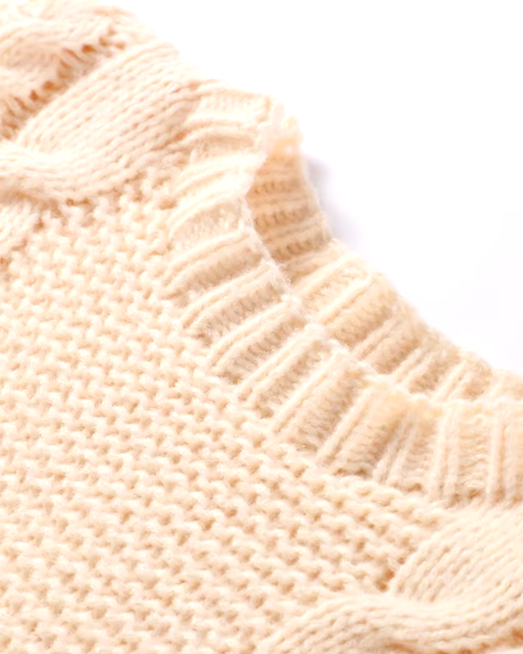 Adele | Evangeline Chunky Knit Sweater — Oversized Cozy Fit