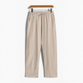 Ellmont London | Men's Linen Trousers Breathable Summer Wear