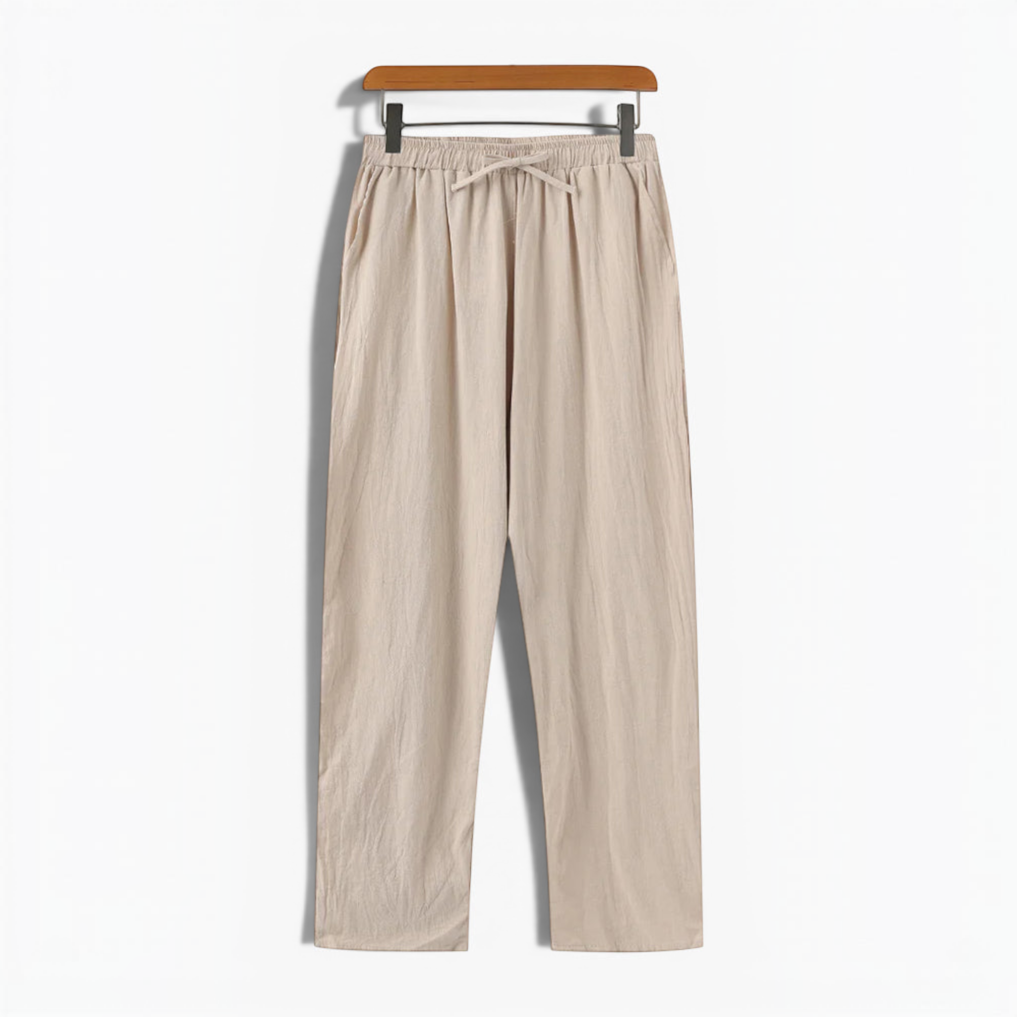 Ellmont London | Men's Linen Trousers Breathable Summer Wear