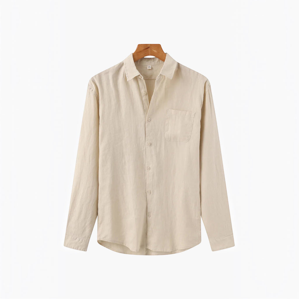 Ellmont London | Men's Breathable Linen Shirt Everyday Comfort