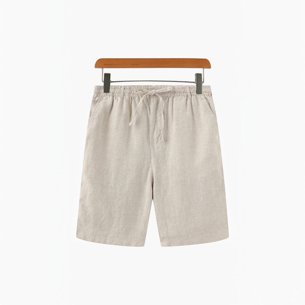 Ellmont London | Men's Relaxed Fit Linen Beach Shorts