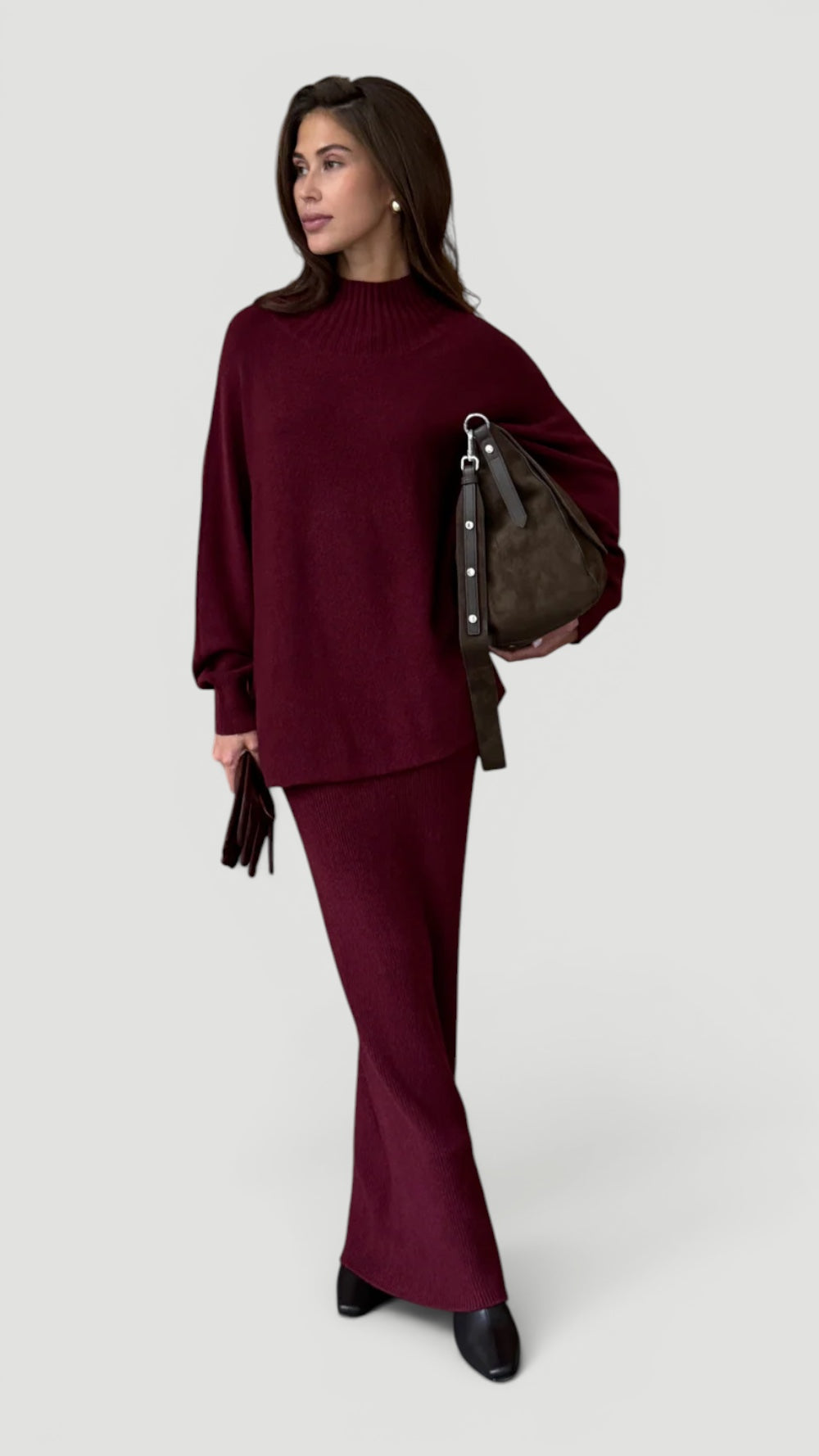 Ellmont London | Women’s Soft Relaxed Fit Summer Chic Slouchy Knit Pullover