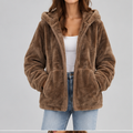 Men’s Sherpa Fleece Jacket – Hooded Full-Zip Winter Jacket