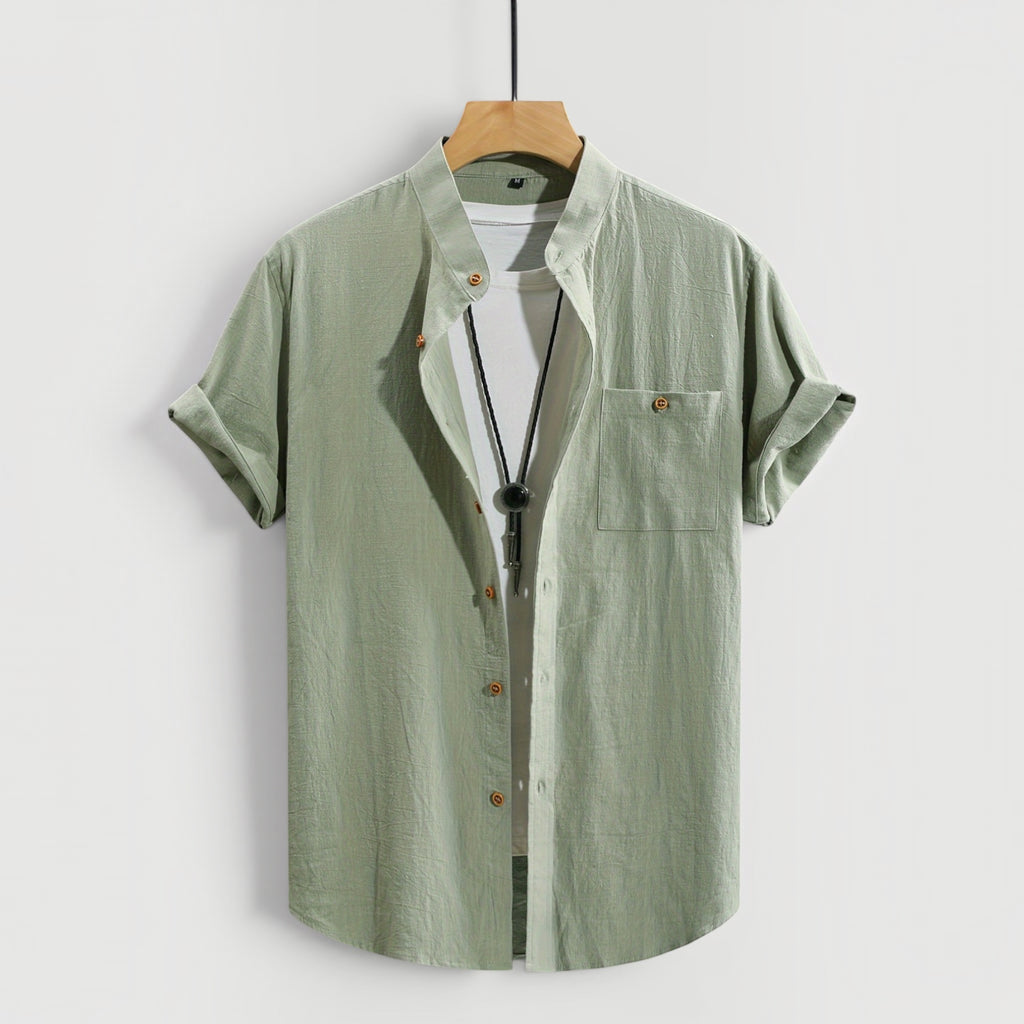 Ellmont London | Men’s Cotton Summer Shirt Comfortable Fit