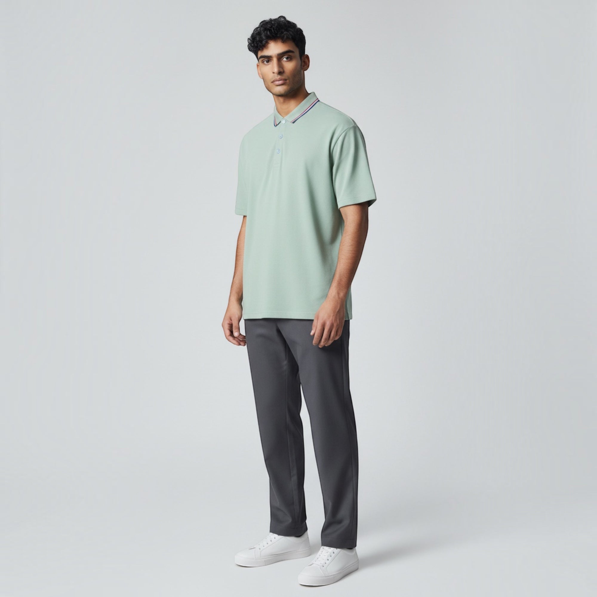 Ellmont London | Men’s Luxury Polo Shirt Lightweight Stretch Fit