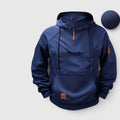 Felix | Men's Fleece Hoodie Quarter Zip – Casual Long Sleeve Pullover