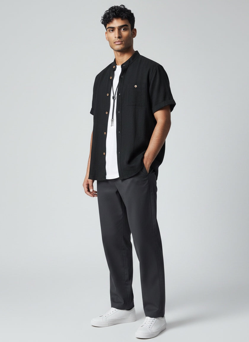 Ellmont London | Men’s Cotton Summer Shirt Comfortable Fit