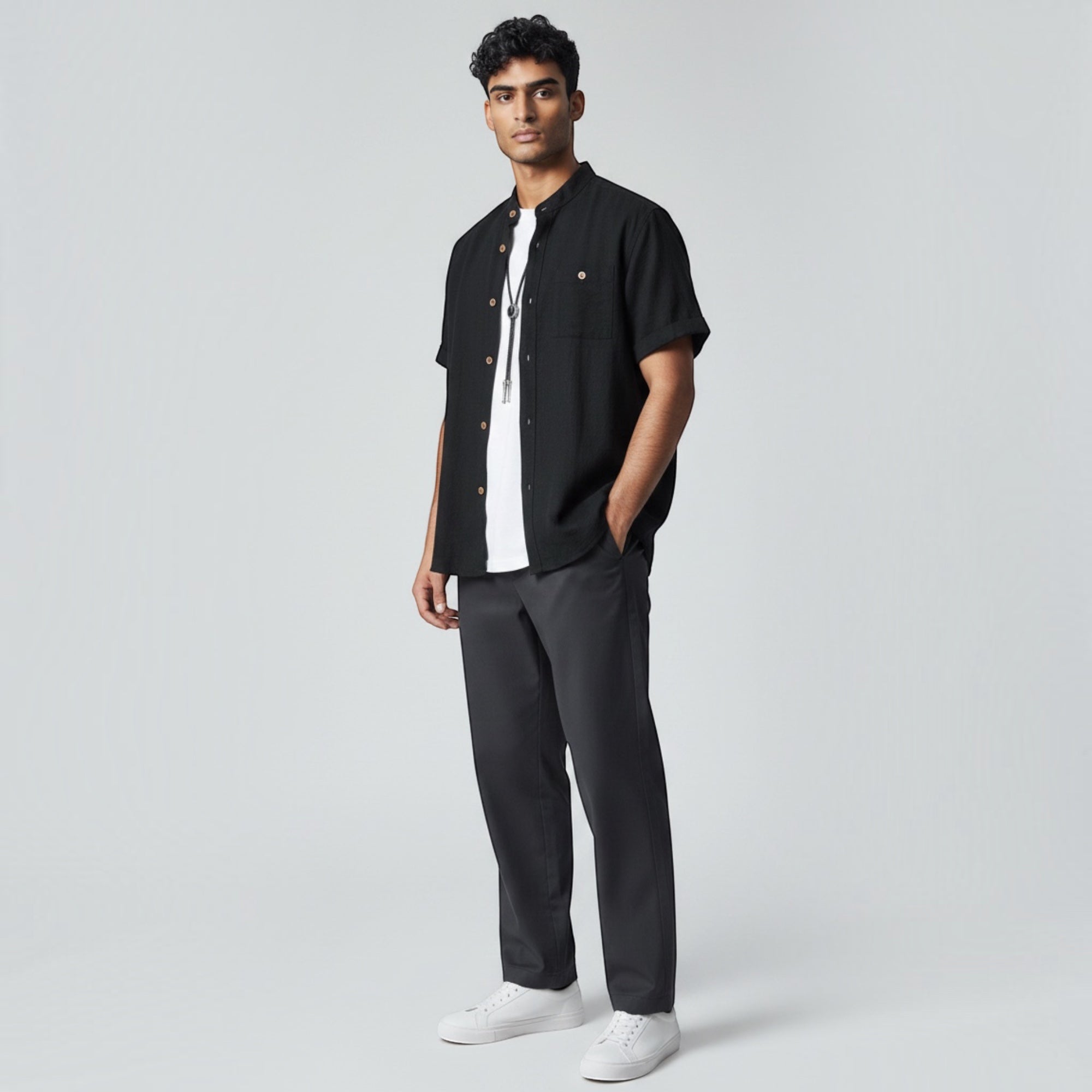 Ellmont London | Men’s Cotton Summer Shirt Comfortable Fit