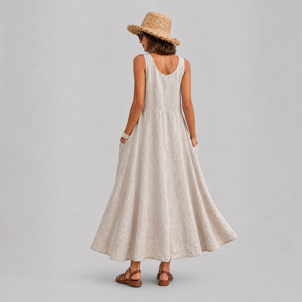 Ellmont London | Women’s Cotton Summer Dress Comfortable Fit