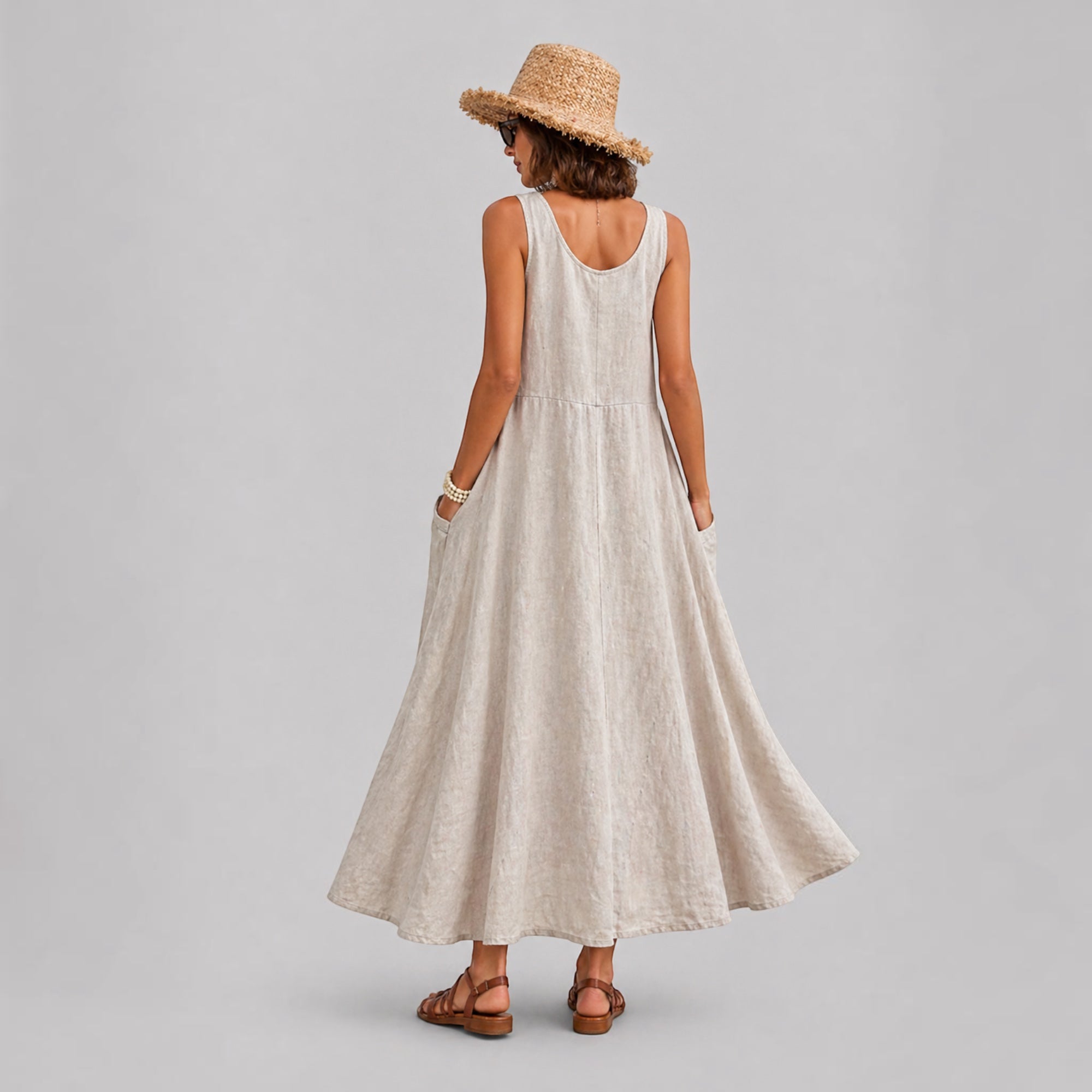 Ellmont London | Women’s Cotton Summer Dress Comfortable Fit