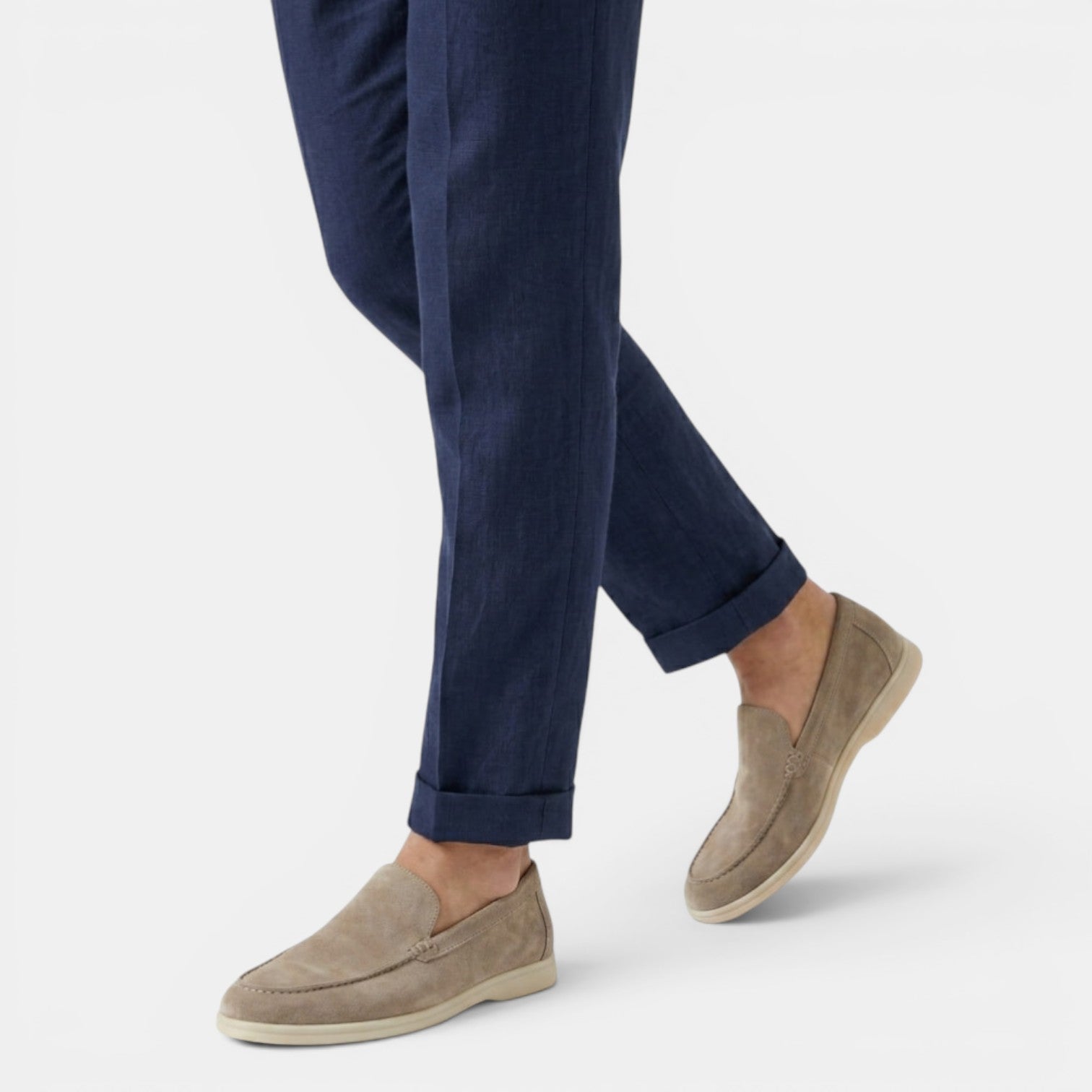 Ellmont London | Men's Slip-On Suede Loafers for Casual and Smart Outfits