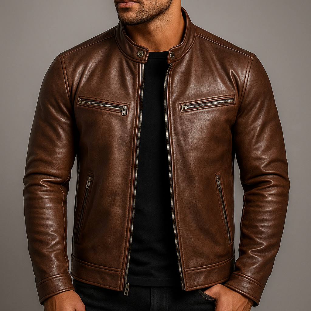 Jordan | HAWTHORNE VINTAGE LEATHER JACKET