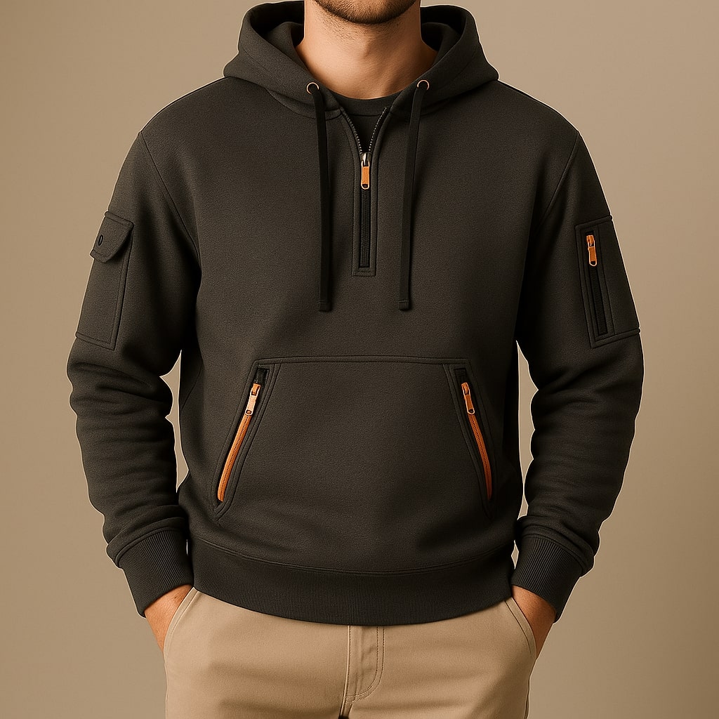 Ivo | ZIP FLEECE HOODIE FOR MEN
