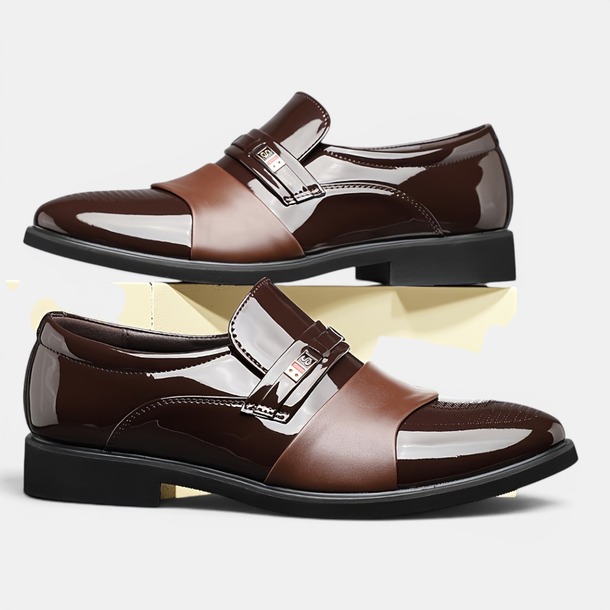 Ellmont London | Men's Slip-On Polished Formal Loafers Shoes for Business Wear