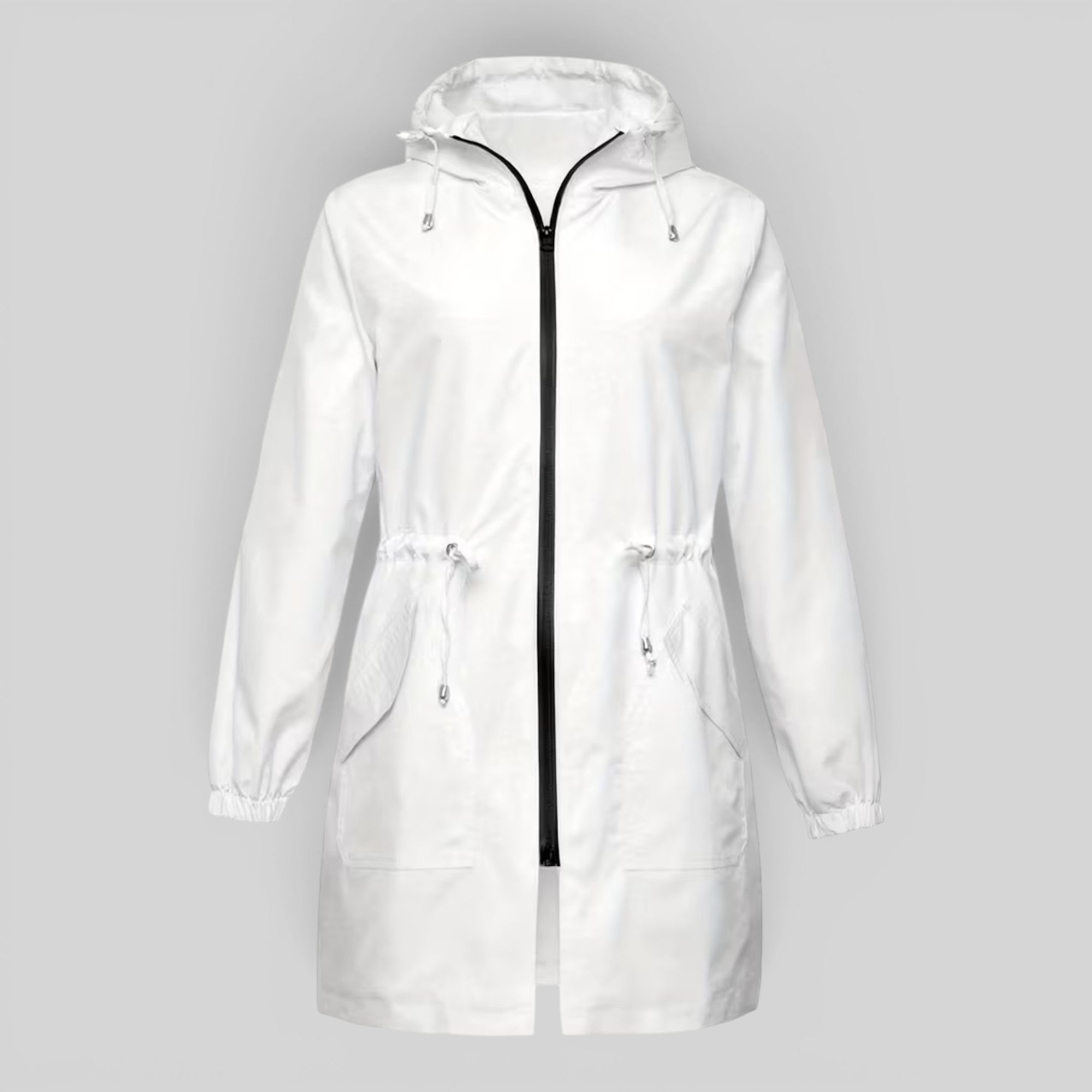 Ellmont London | Women's Waterproof Trench Coat Full Zip Outdoor Rain Jacket