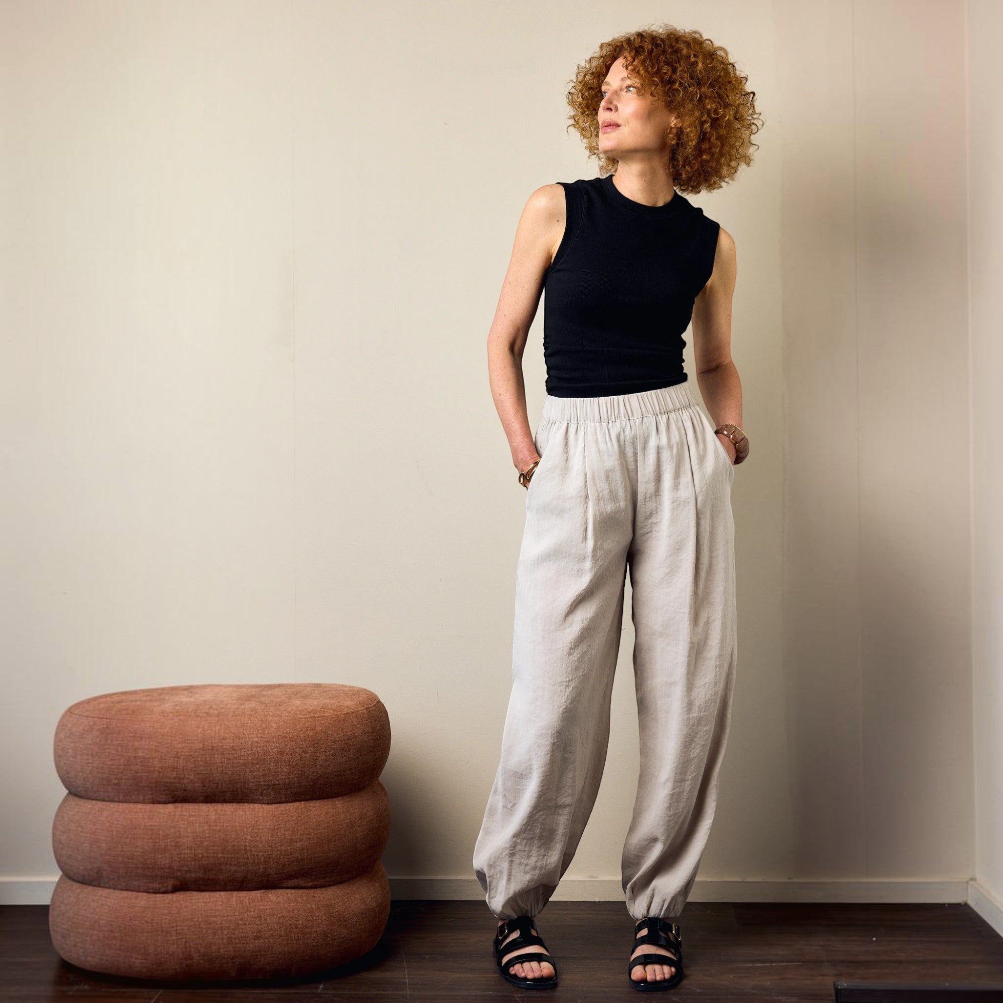 Ellmont London | Women’s Linen Pants for Summer Casual Comfortable Everyday Style