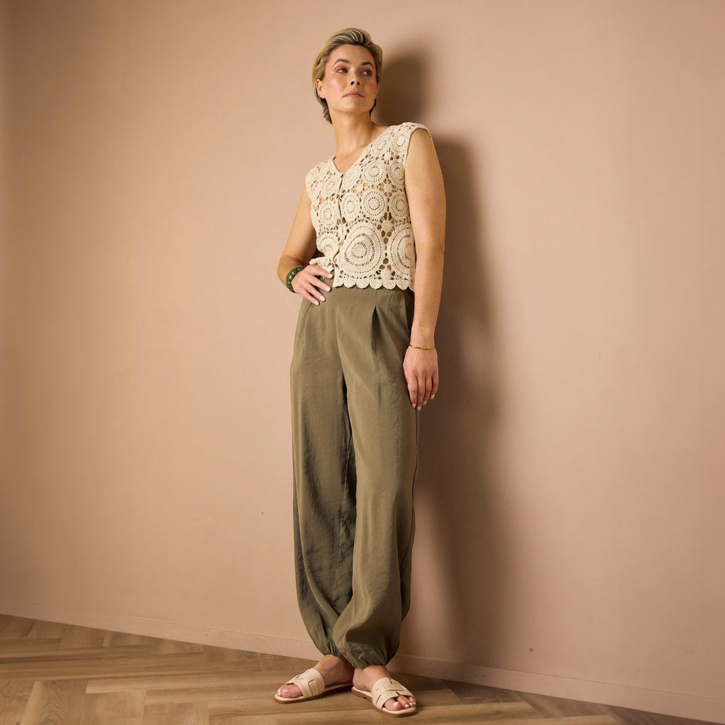 Ellmont London | Women’s Linen Pants for Summer Casual Comfortable Everyday Style