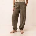 Ellmont London | Women’s Linen Pants for Summer Casual Comfortable Everyday Style