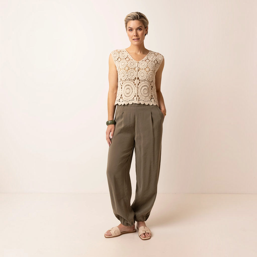 Ellmont London | Women’s Linen Pants for Summer Casual Comfortable Everyday Style