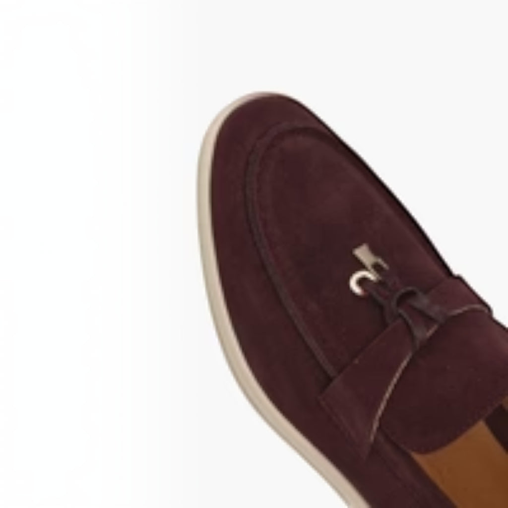Ellmont London | Women's Comfortable Suede Leather Loafers