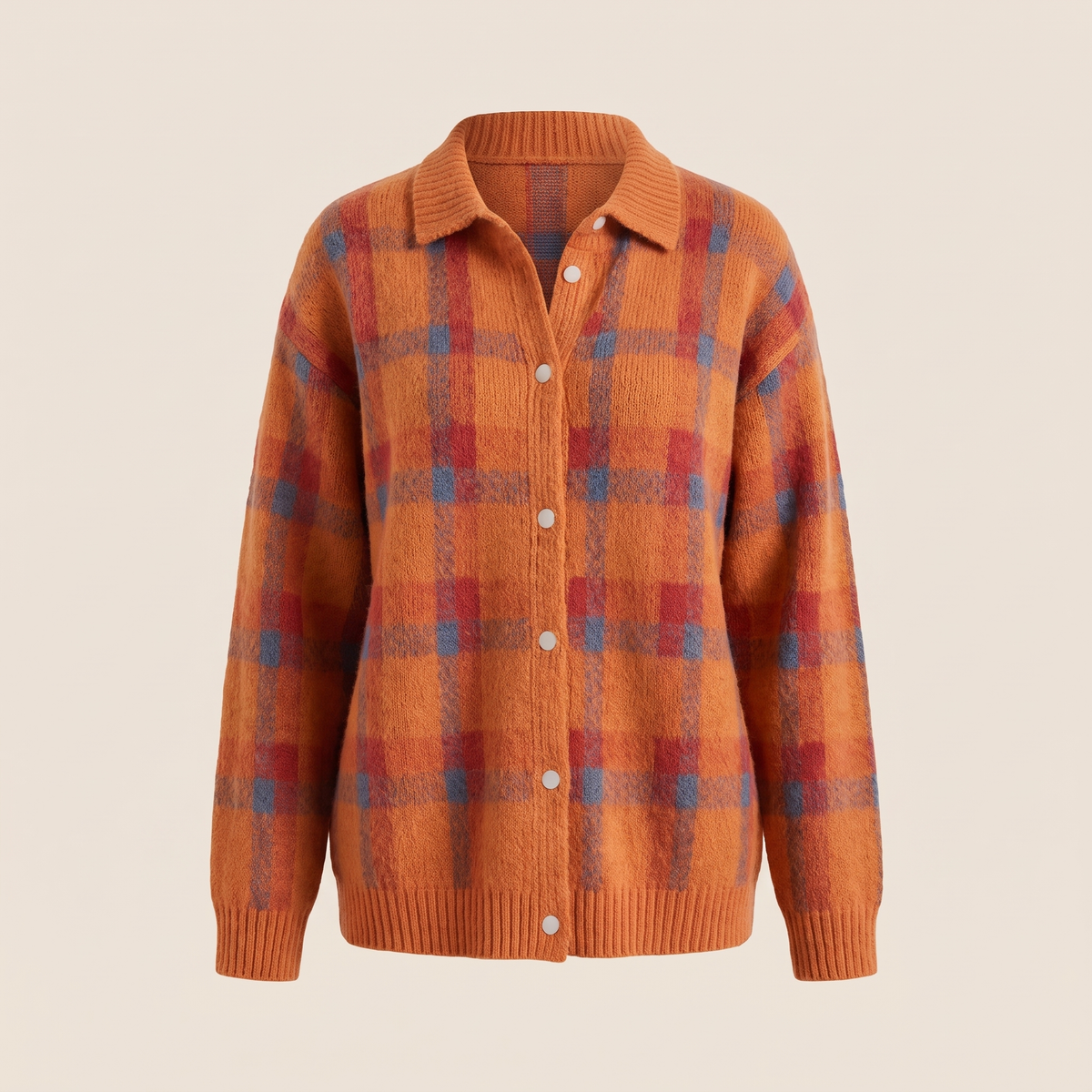 Nell | VIVIENNE RETRO CHECK SWEATER