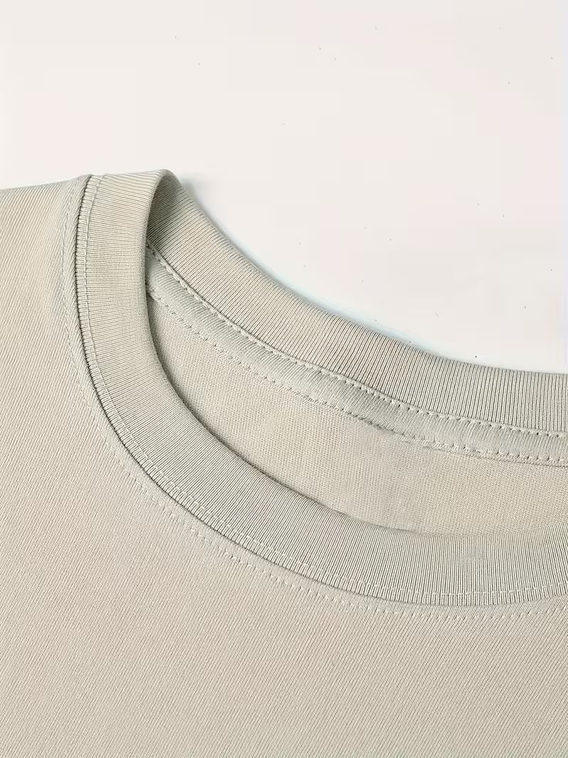 Ellmont London | Men’s Breathable Summer Sleeve Knit T-Shirt Regular Fit