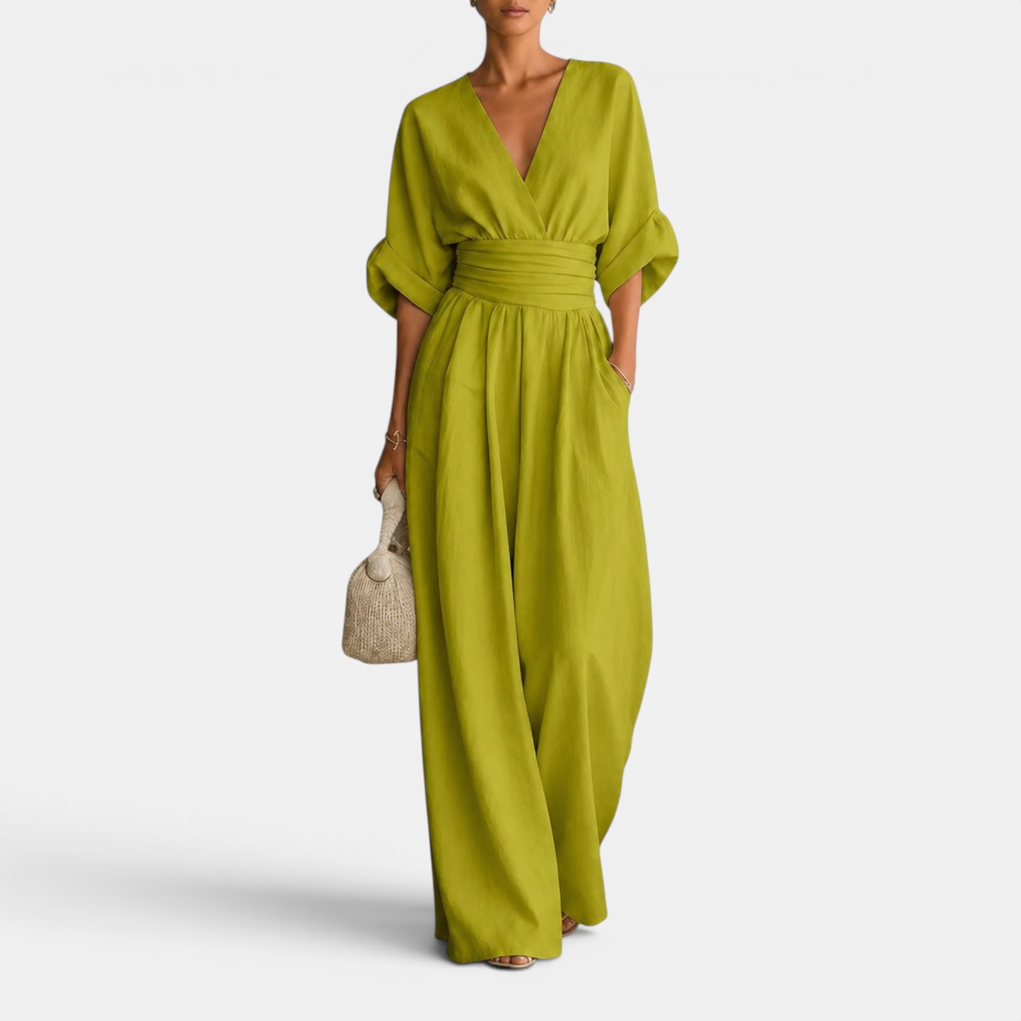 Ellmont London | Jumpsuit Dress Elegant Wide Leg Event Outfit