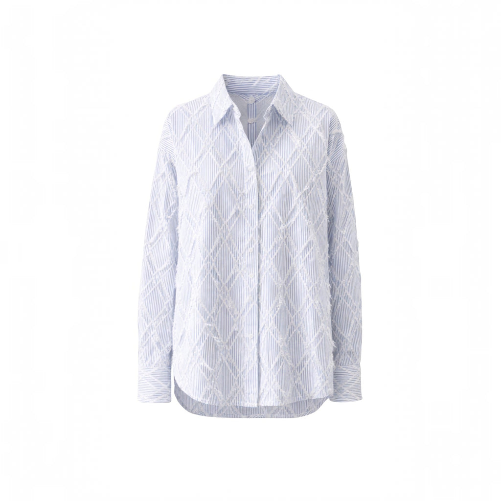 Ellmont London | Women's Boyfriend Fit Button-Down Summer Cotton Shirt