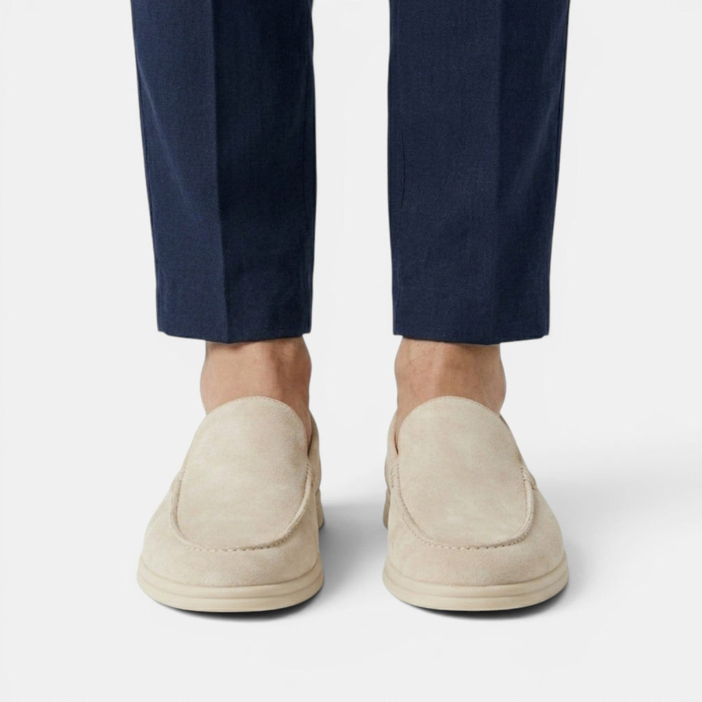 Ellmont London | Men's Slip-On Suede Loafers for Casual and Smart Outfits