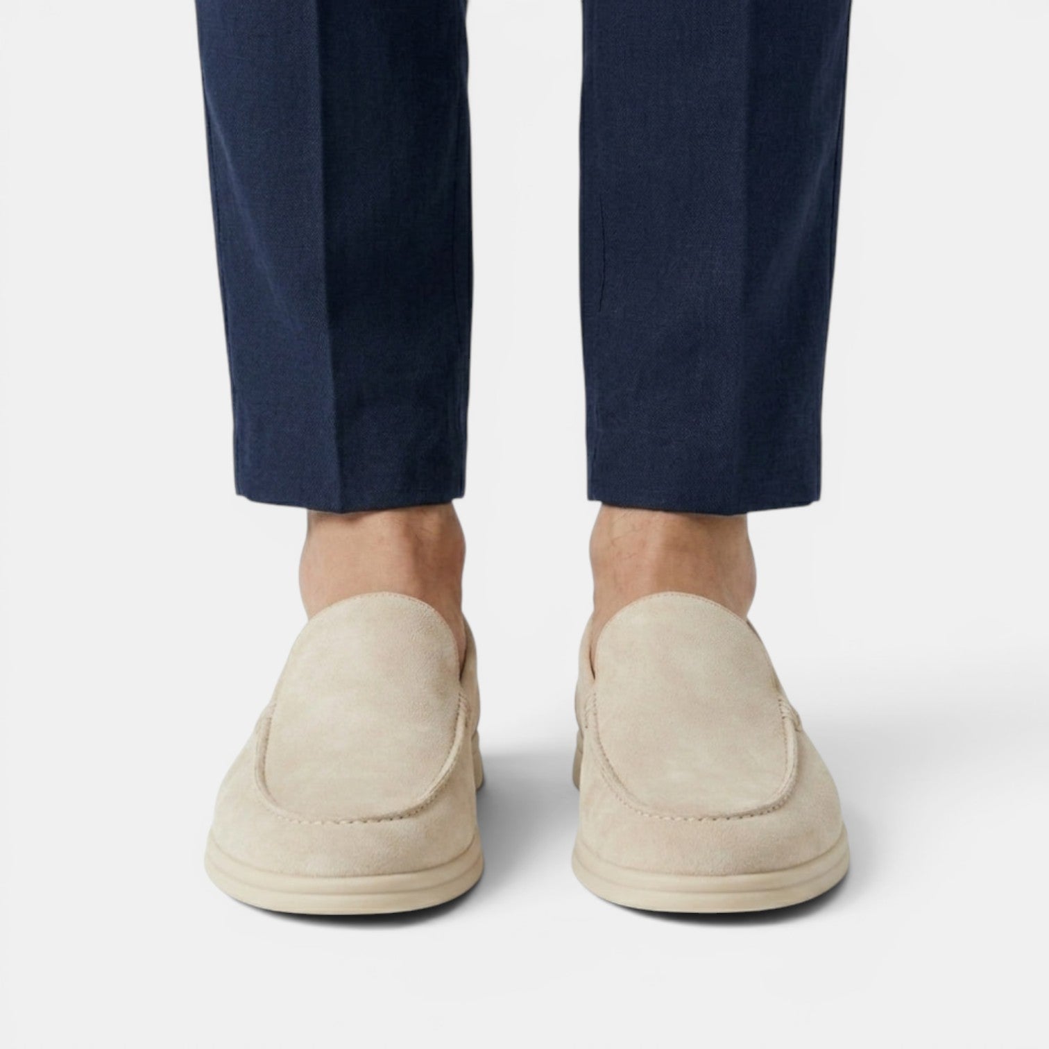 Ellmont London | Men's Slip-On Suede Loafers for Casual and Smart Outfits