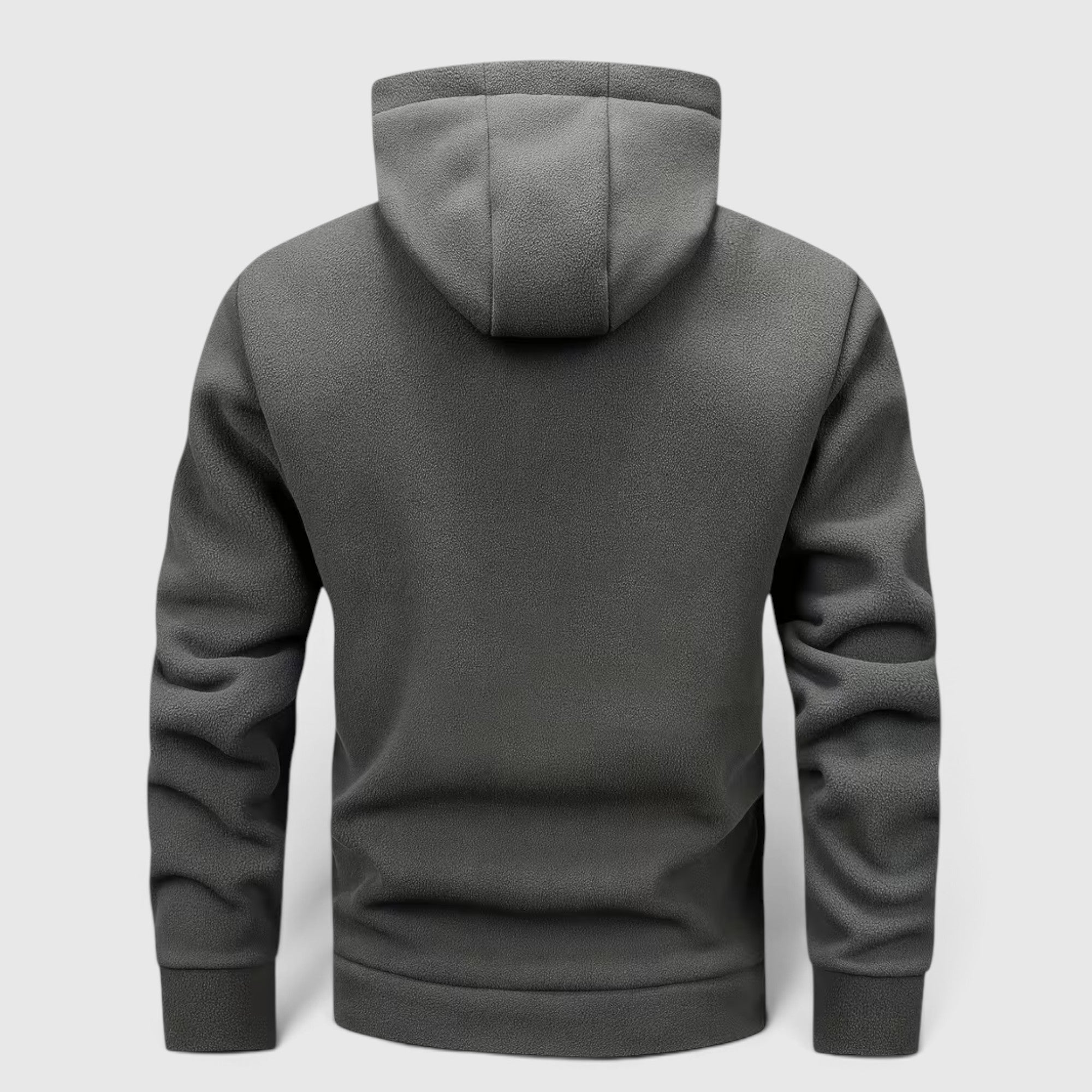 Leo | Men's Fleece Hoodie Jacket – Thick Winter Casual Hoodie