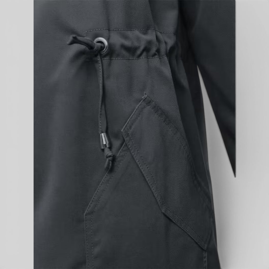 Ellmont London | Women's Waterproof Trench Coat Full Zip Outdoor Rain Jacket