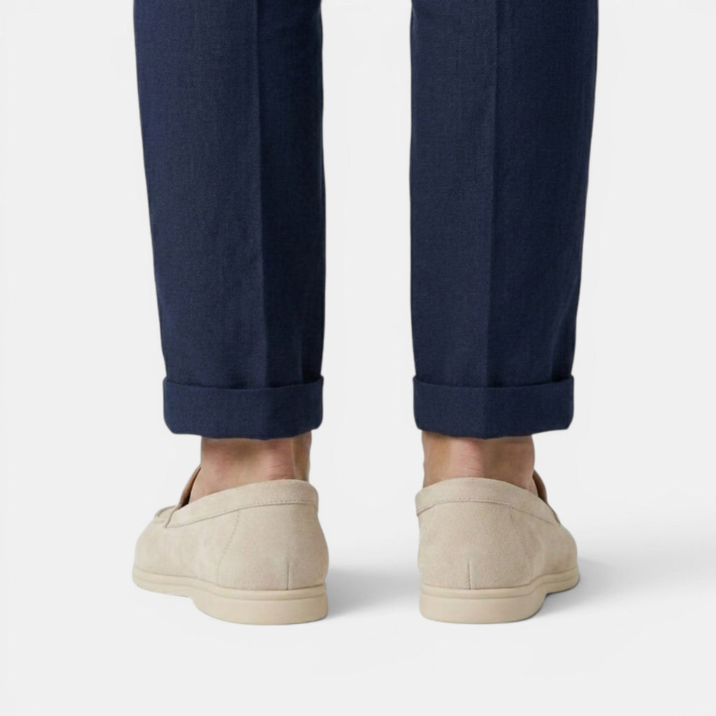 Ellmont London | Men's Slip-On Suede Loafers for Casual and Smart Outfits