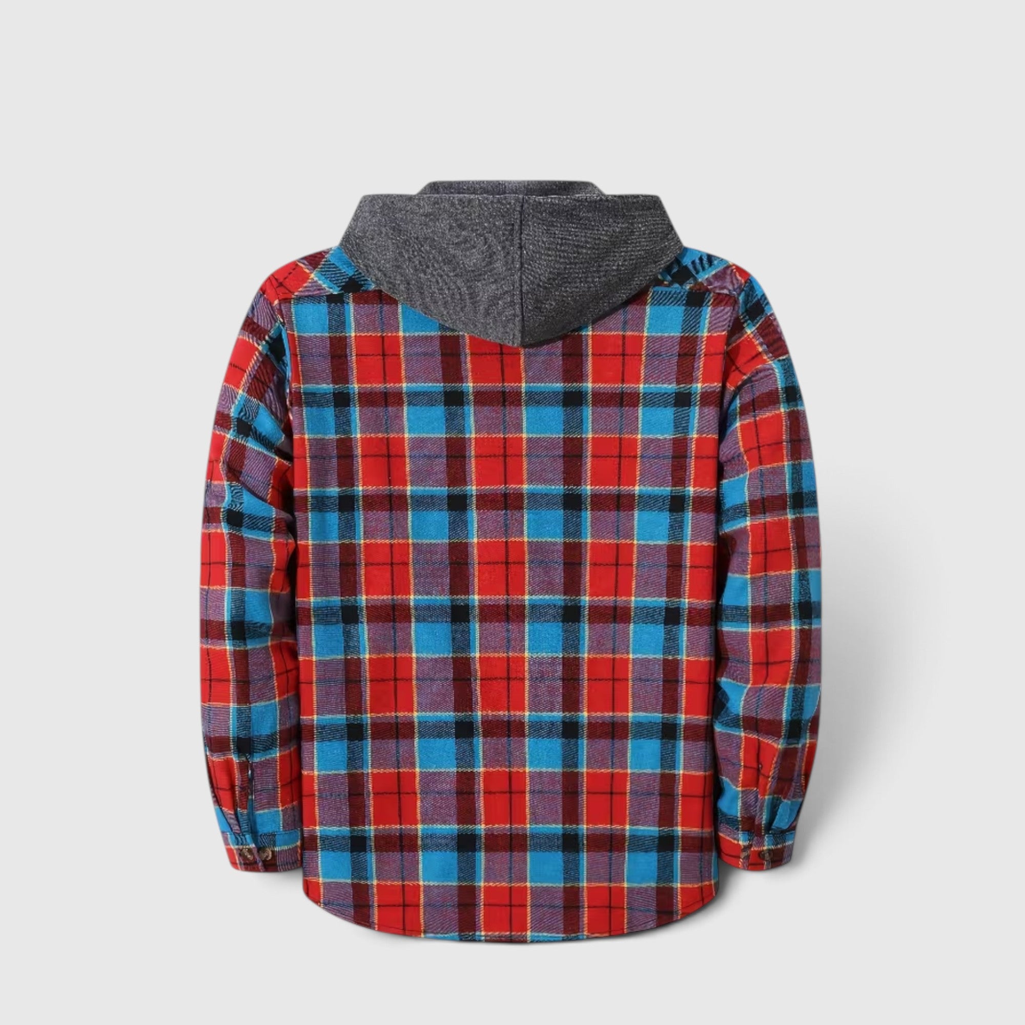 Nicholas | Men's Hooded Flannel Shirt Jacket – Everyday Plaid Layer