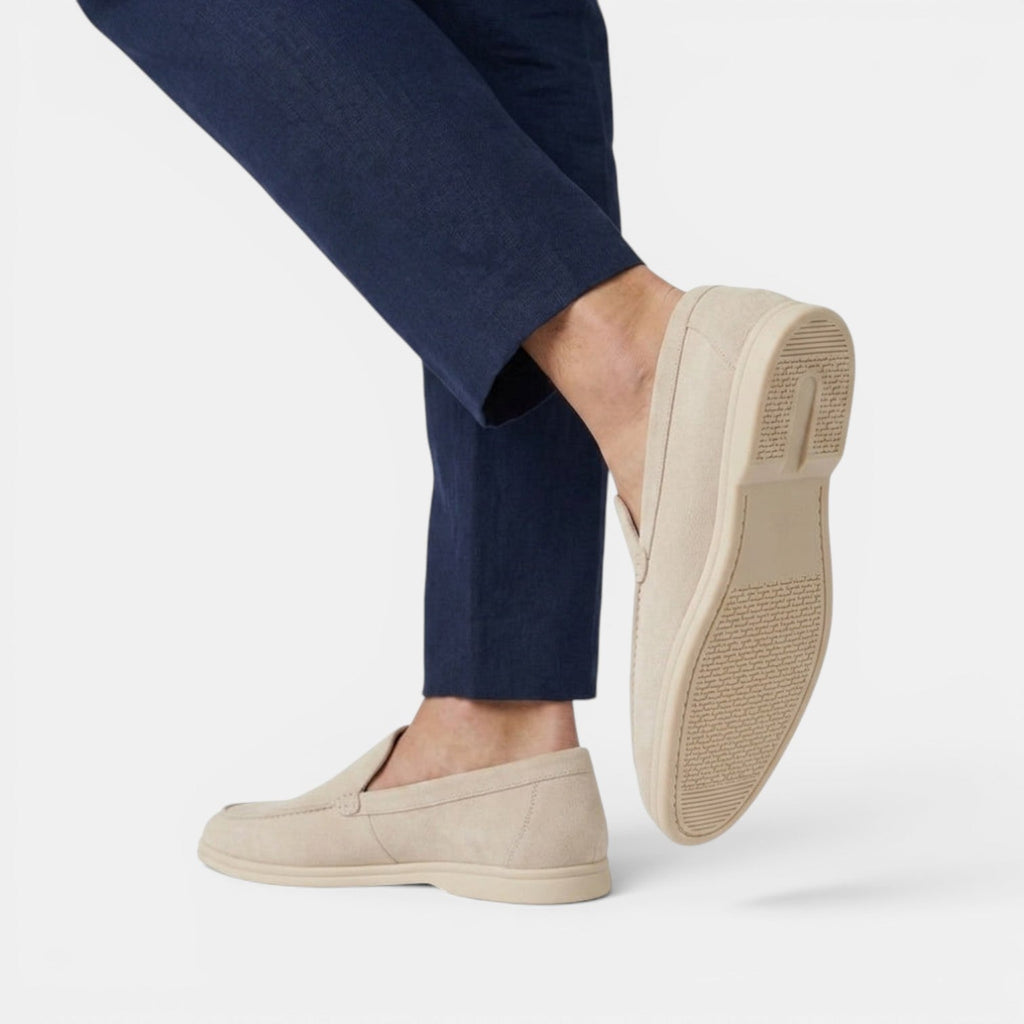 Ellmont London | Men's Slip-On Suede Loafers for Casual and Smart Outfits