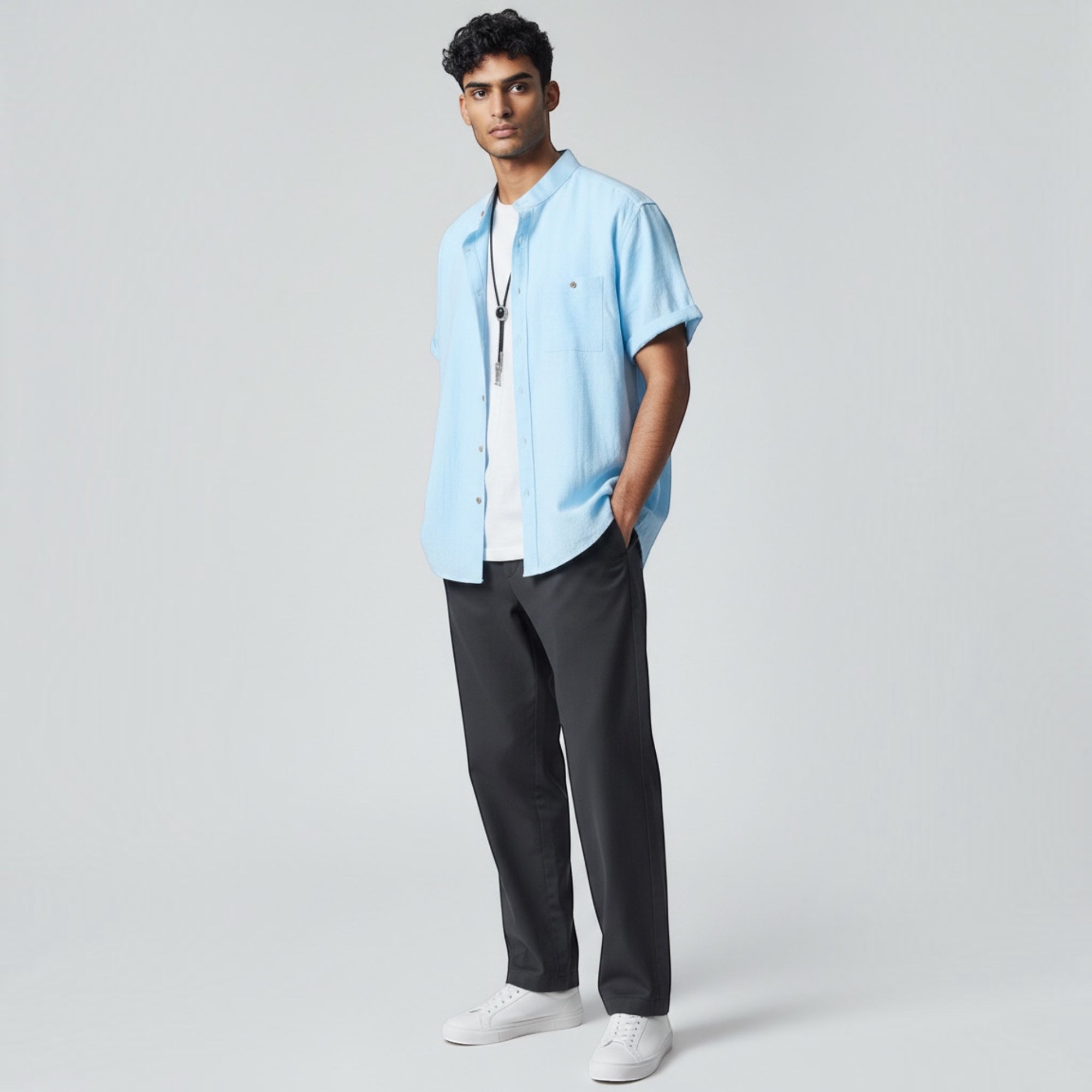 Ellmont London | Men’s Cotton Summer Shirt Comfortable Fit
