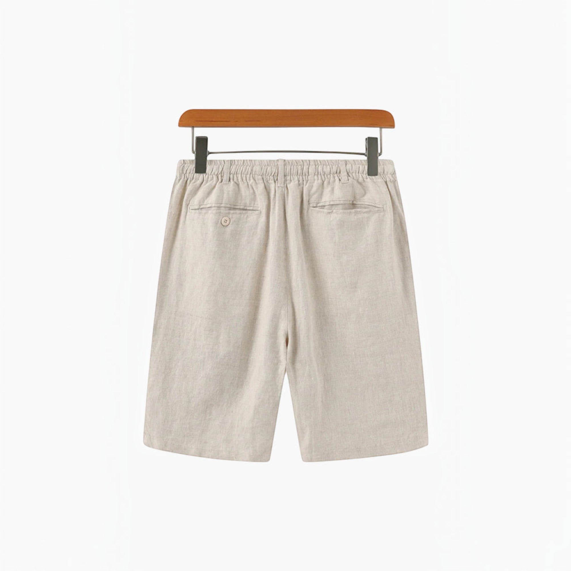 Ellmont London | Men's Relaxed Fit Linen Beach Shorts