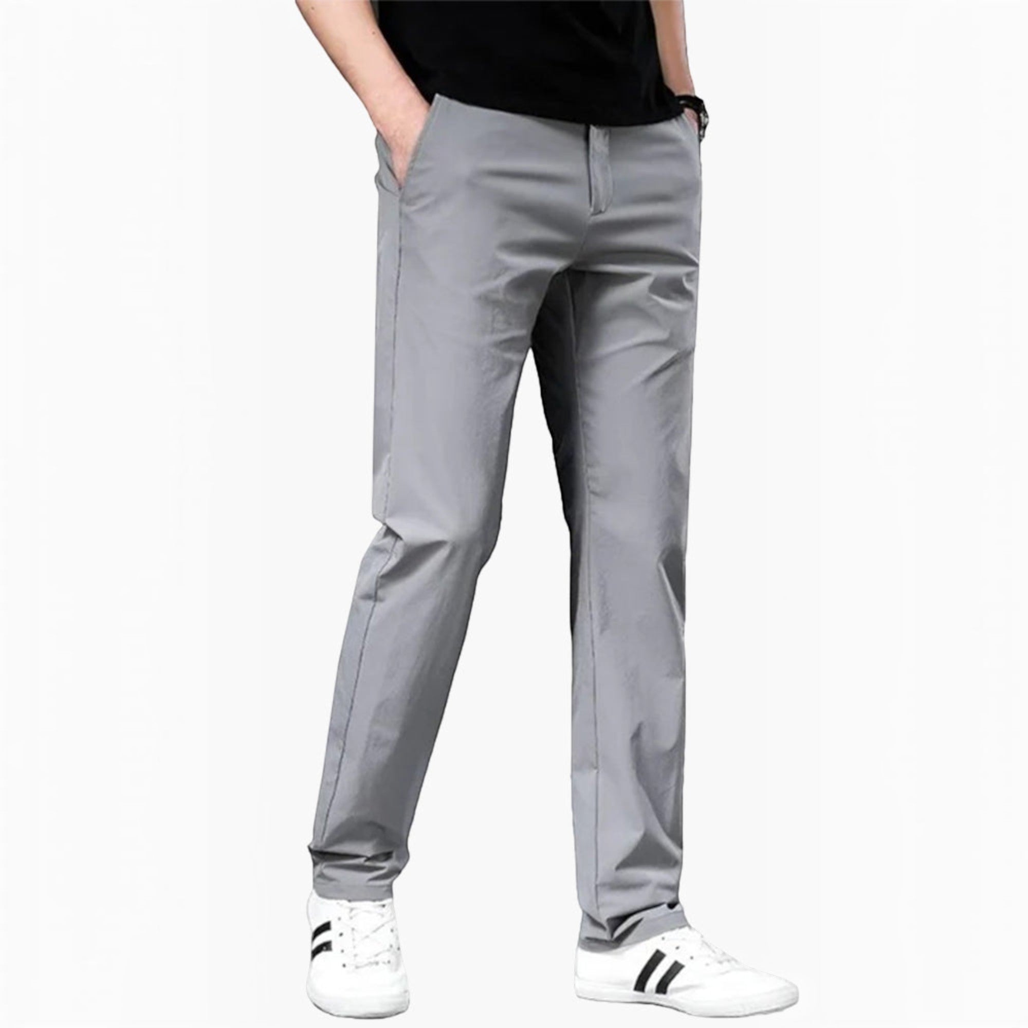 Ellmont London | Men's Loose Fit Chino Trousers – Breathable Cotton Blend