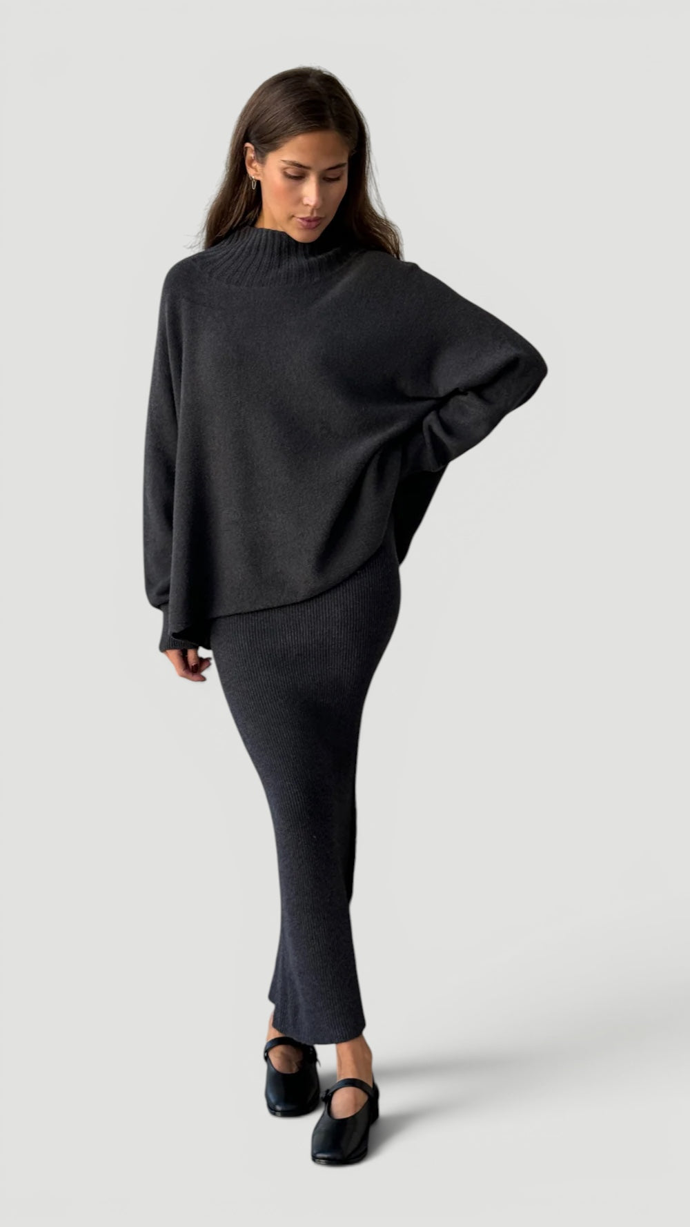 Ellmont London | Women’s Soft Relaxed Fit Summer Chic Slouchy Knit Pullover