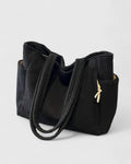 Elsie | Luxurious Ribbed Tote Bag With Cord Detail