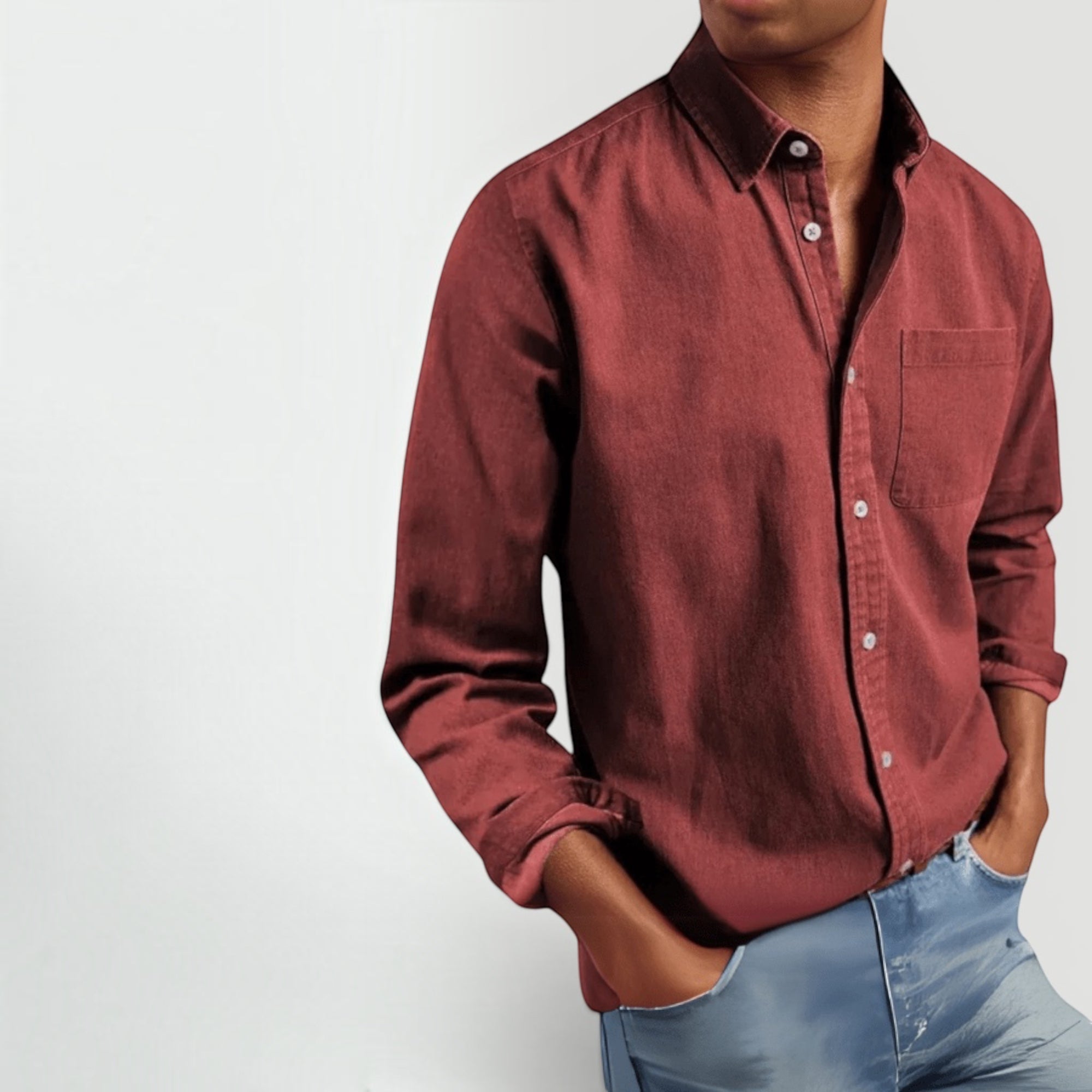 Ellmont London | Men’s Oxford Shirt Breathable Everyday Fit