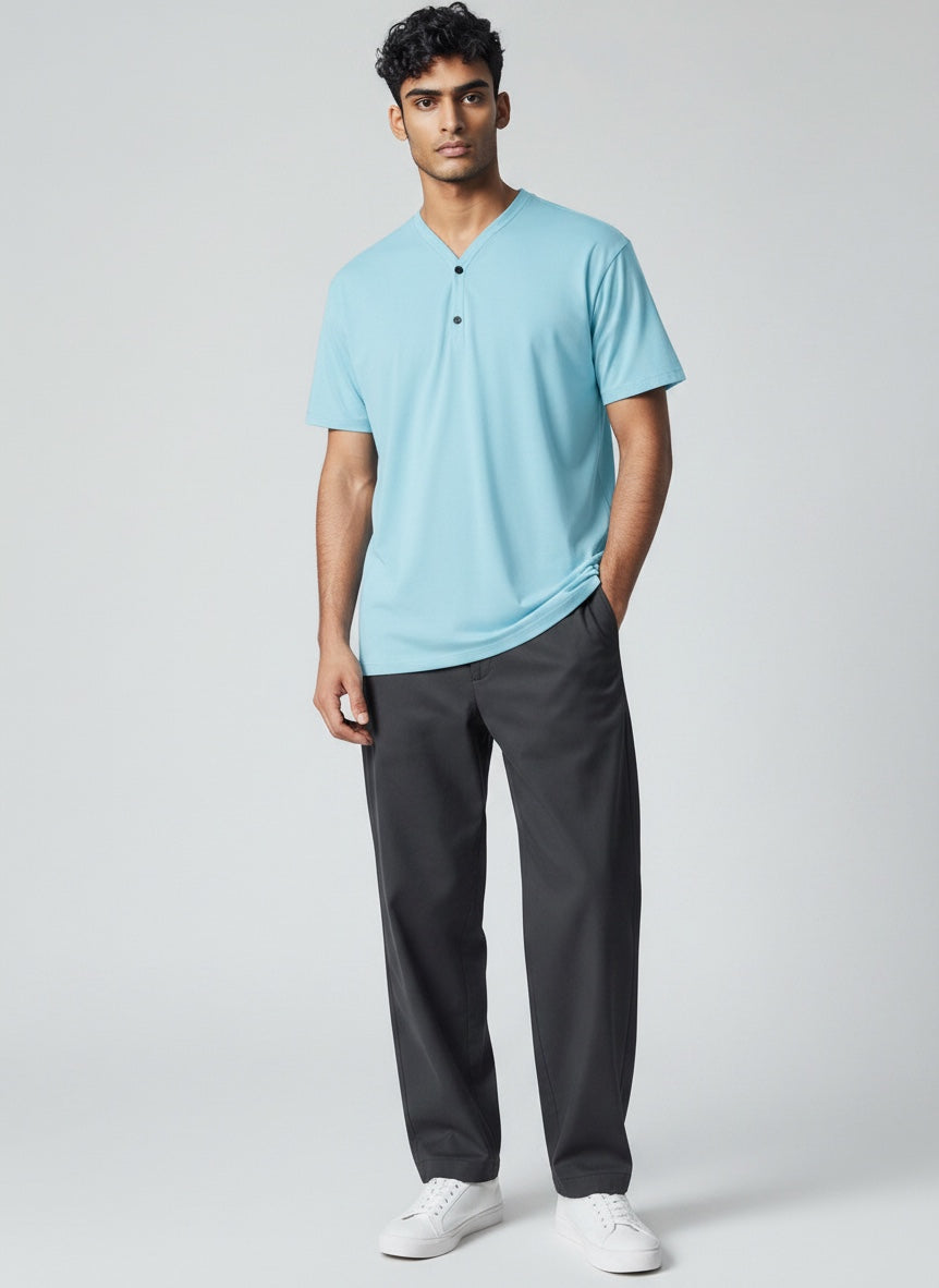 Ellmont London | Men’s Minimal Summer Shirt Clean Casual Fit