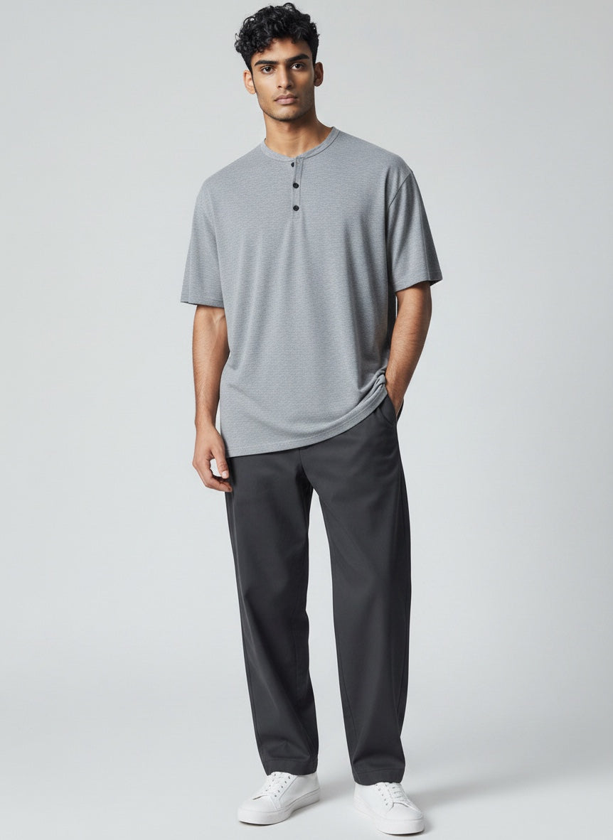 Ellmont London | Men’s Minimal Summer Shirt Clean Casual Fit