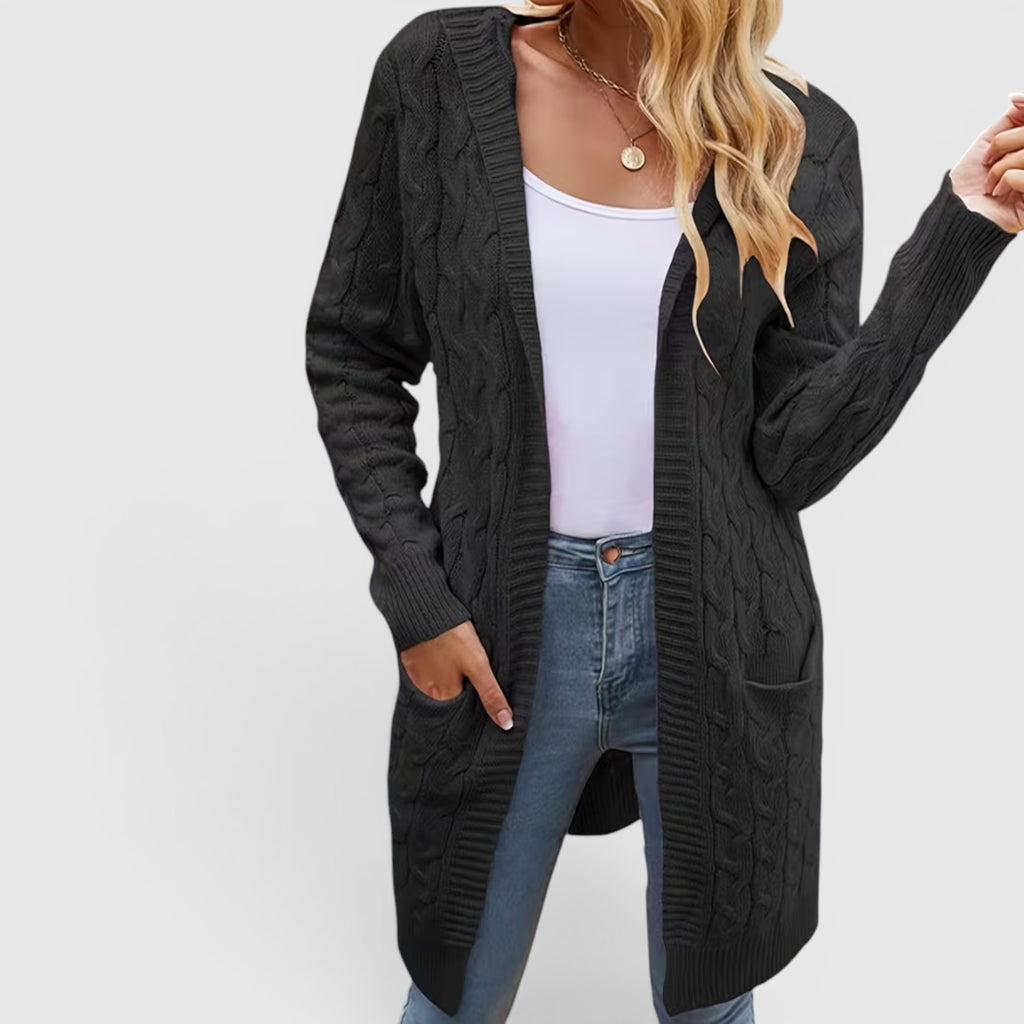 Ellmont London | Women's Breathable Casual Office Long Sweater