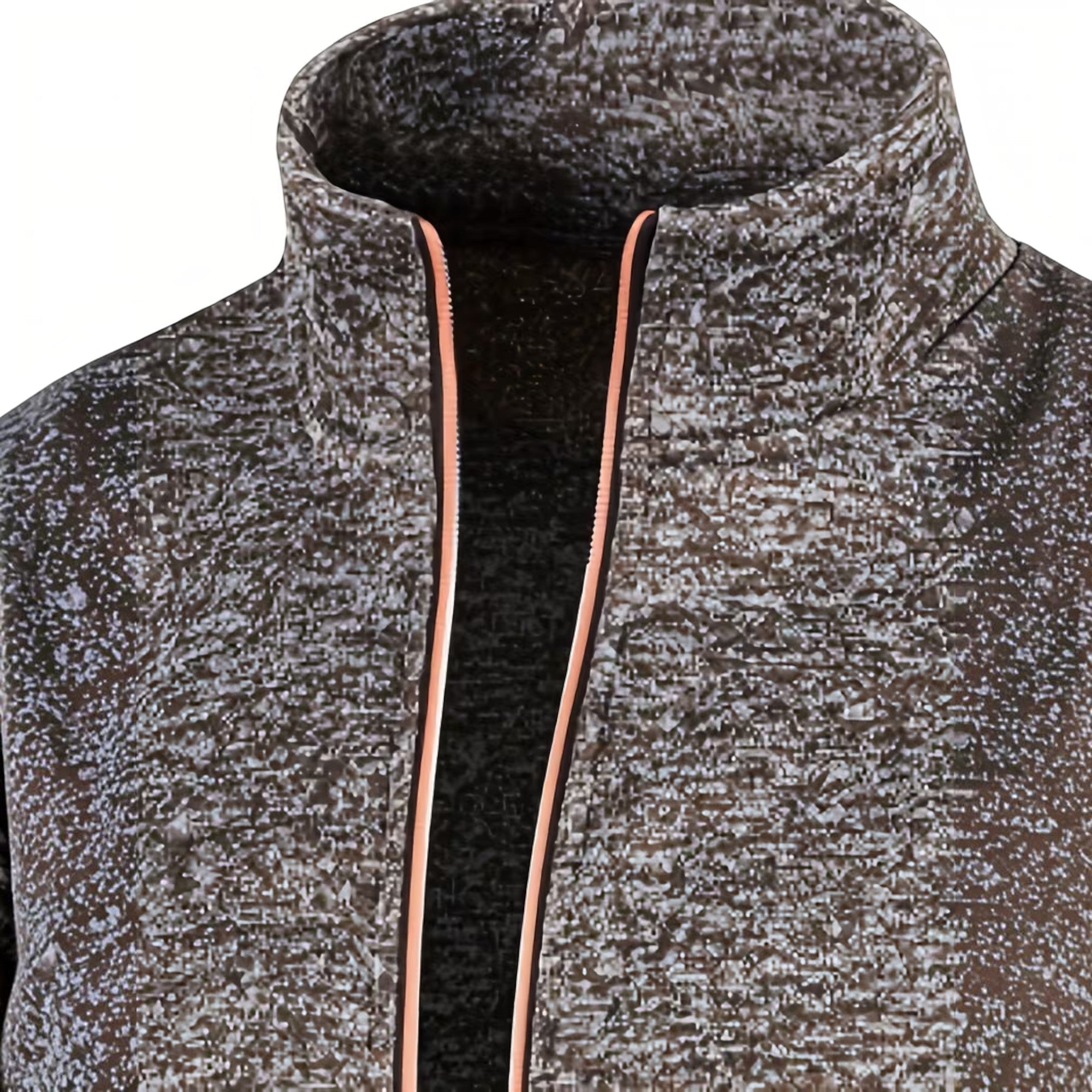 Ellmont London | Men's Knit Sweater Pullover High Neck Long Sleeve Comfort Fit