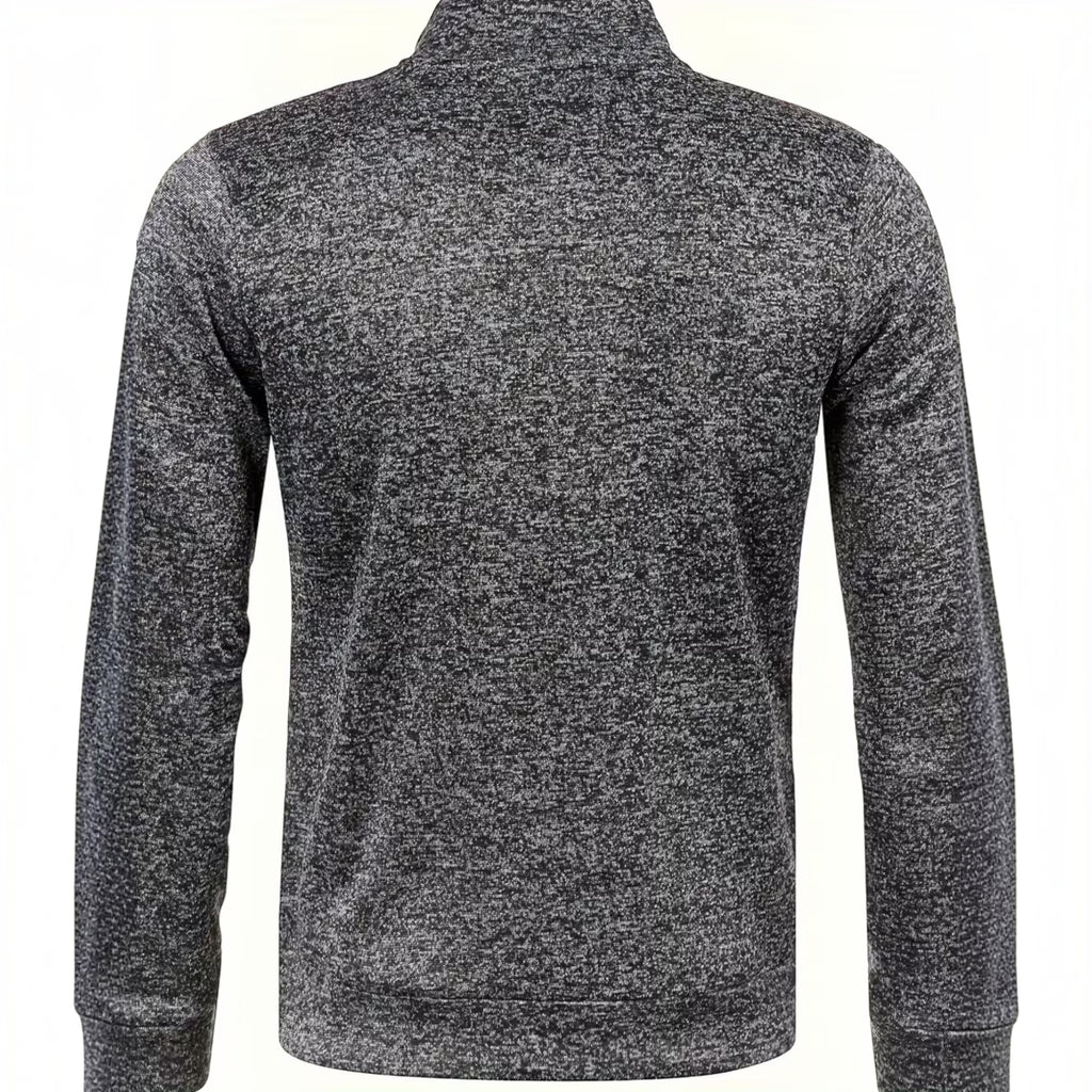 Ellmont London | Men's Knit Sweater Pullover High Neck Long Sleeve Comfort Fit