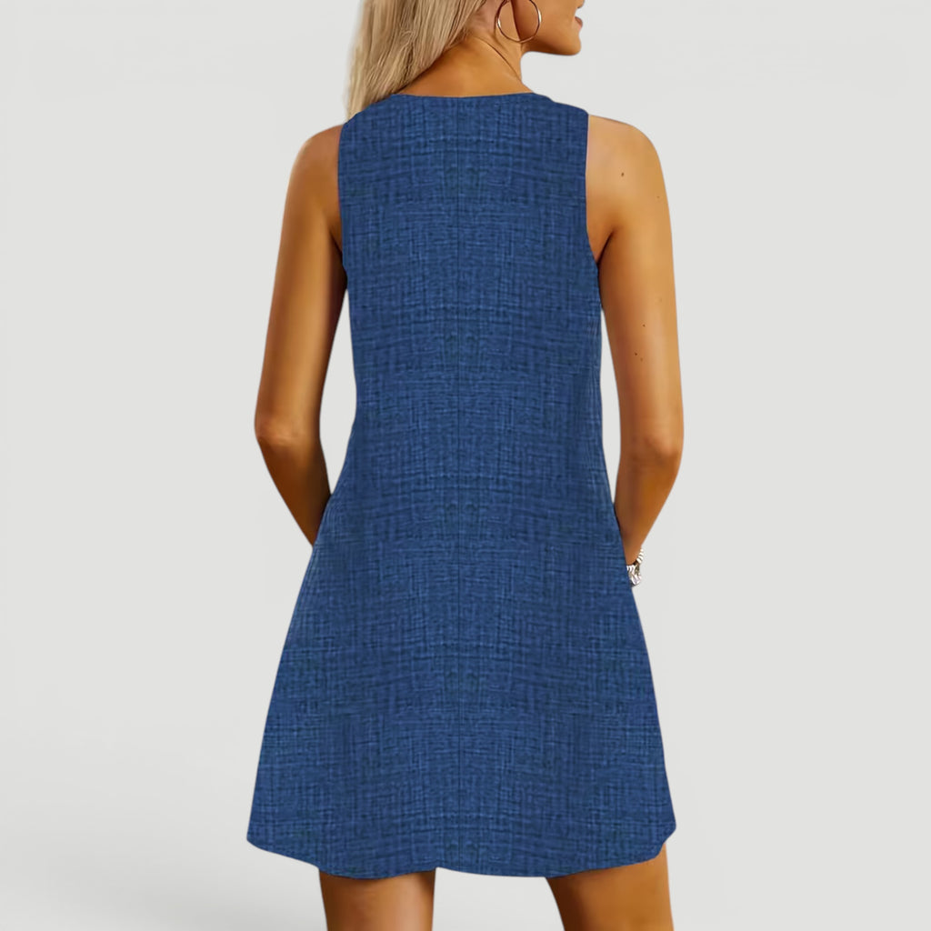Ellmont London | Women’s Summer Casual A-Line Dress for Everyday Wear