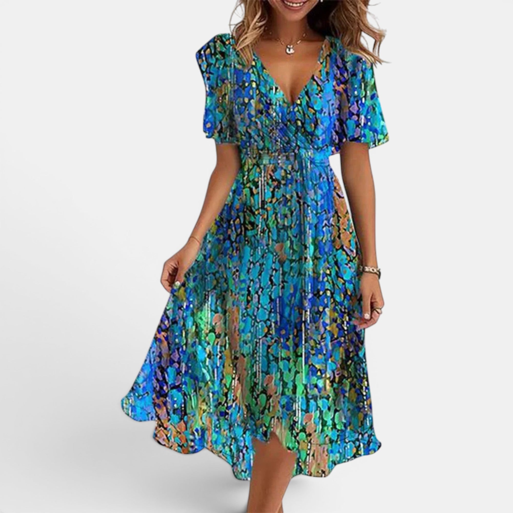 Ellmont London | Women's Flowy Sleeveless Dress for Summer